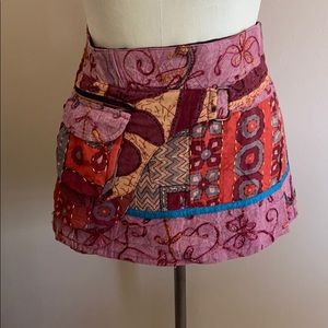 Hippie skirt with belt bag!